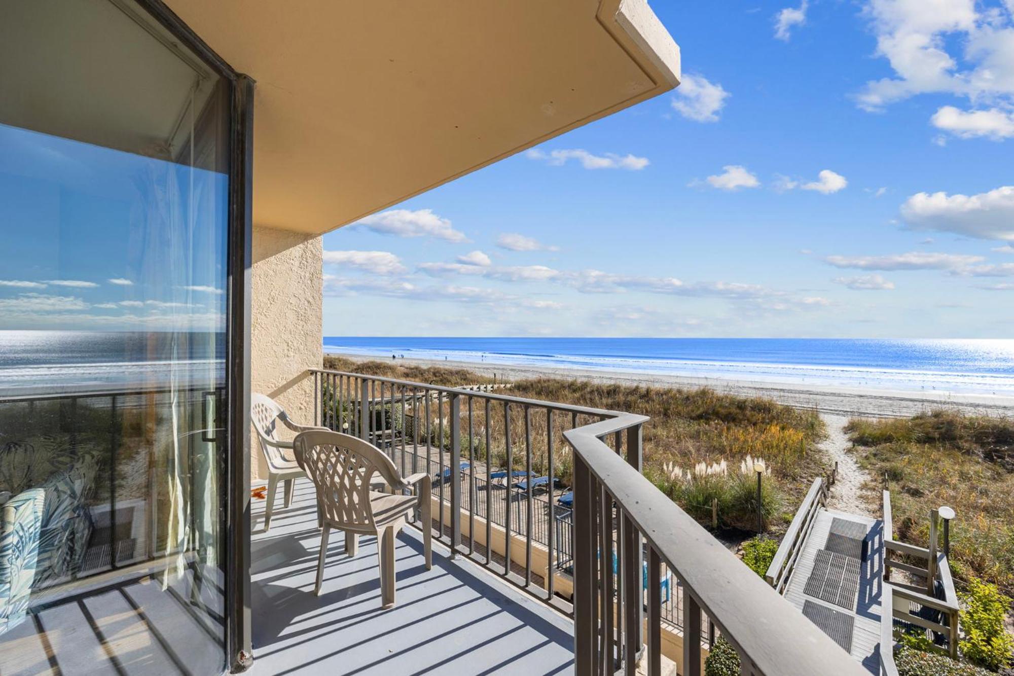 Expansive Oceanfront Balcony At The Summit W Pool Apartment Myrtle Beach Exterior photo