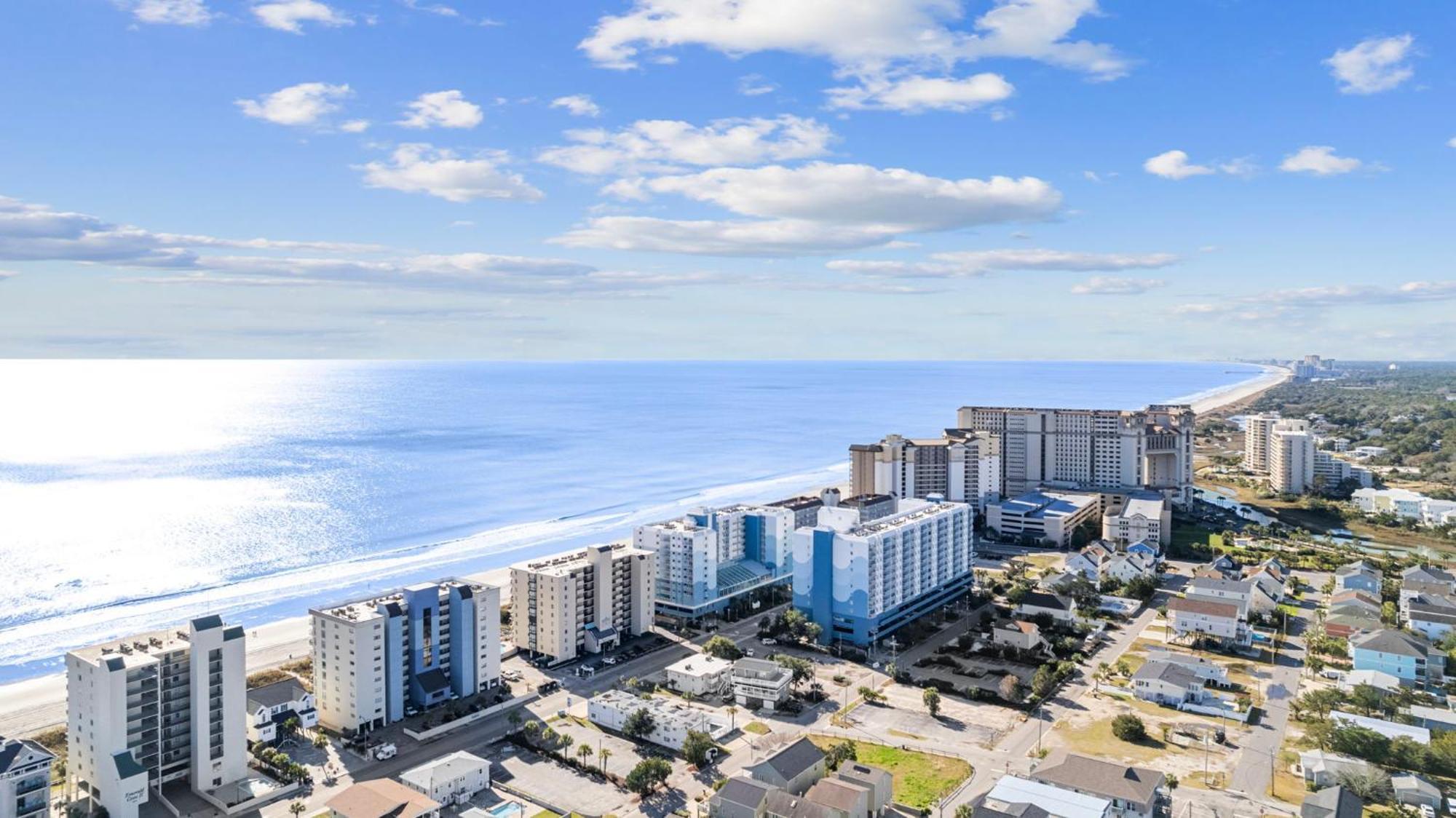 Expansive Oceanfront Balcony At The Summit W Pool Apartment Myrtle Beach Exterior photo