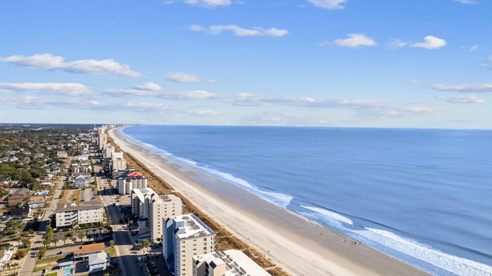 Expansive Oceanfront Balcony At The Summit W Pool Apartment Myrtle Beach Exterior photo