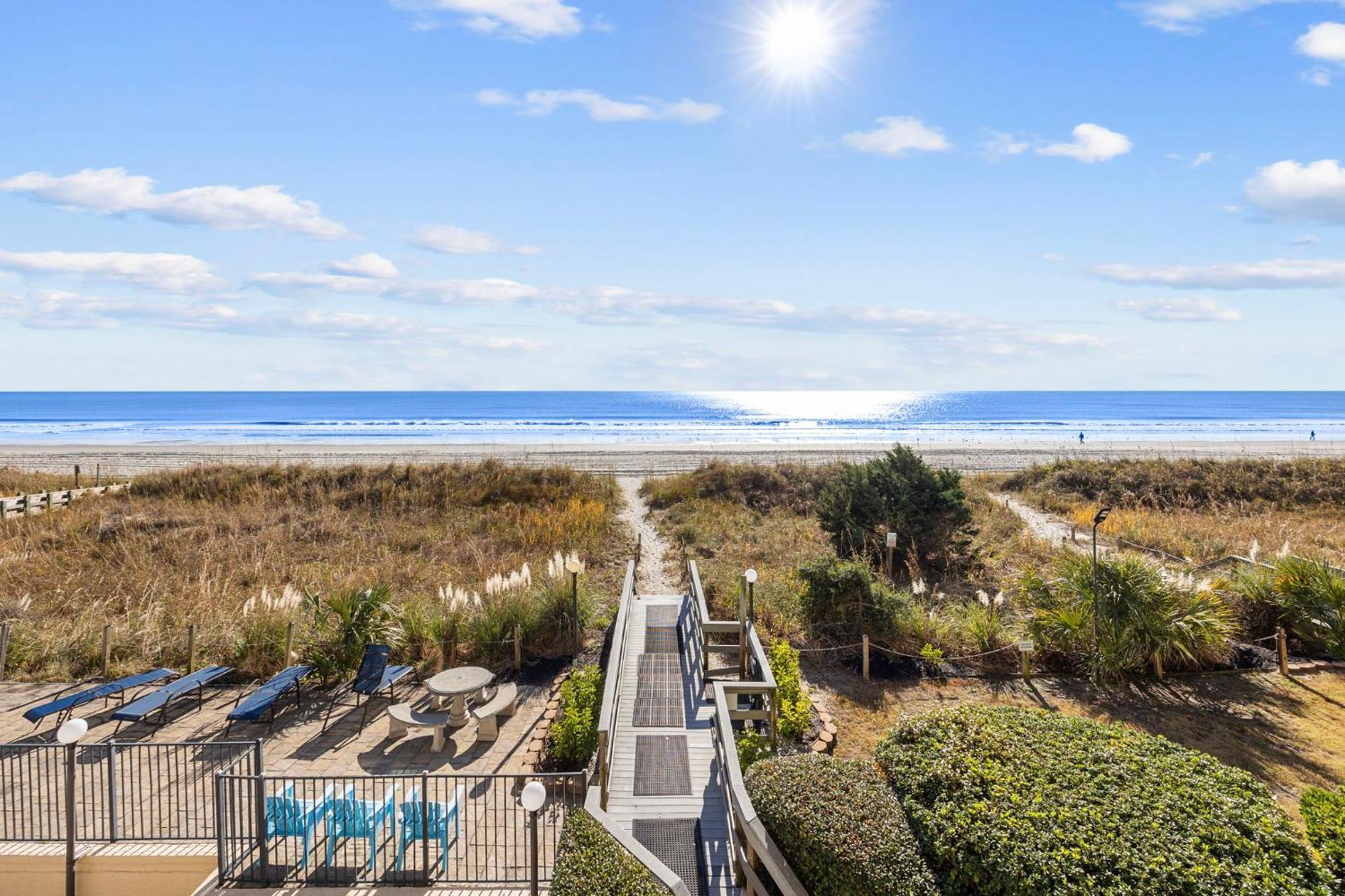 Expansive Oceanfront Balcony At The Summit W Pool Apartment Myrtle Beach Exterior photo