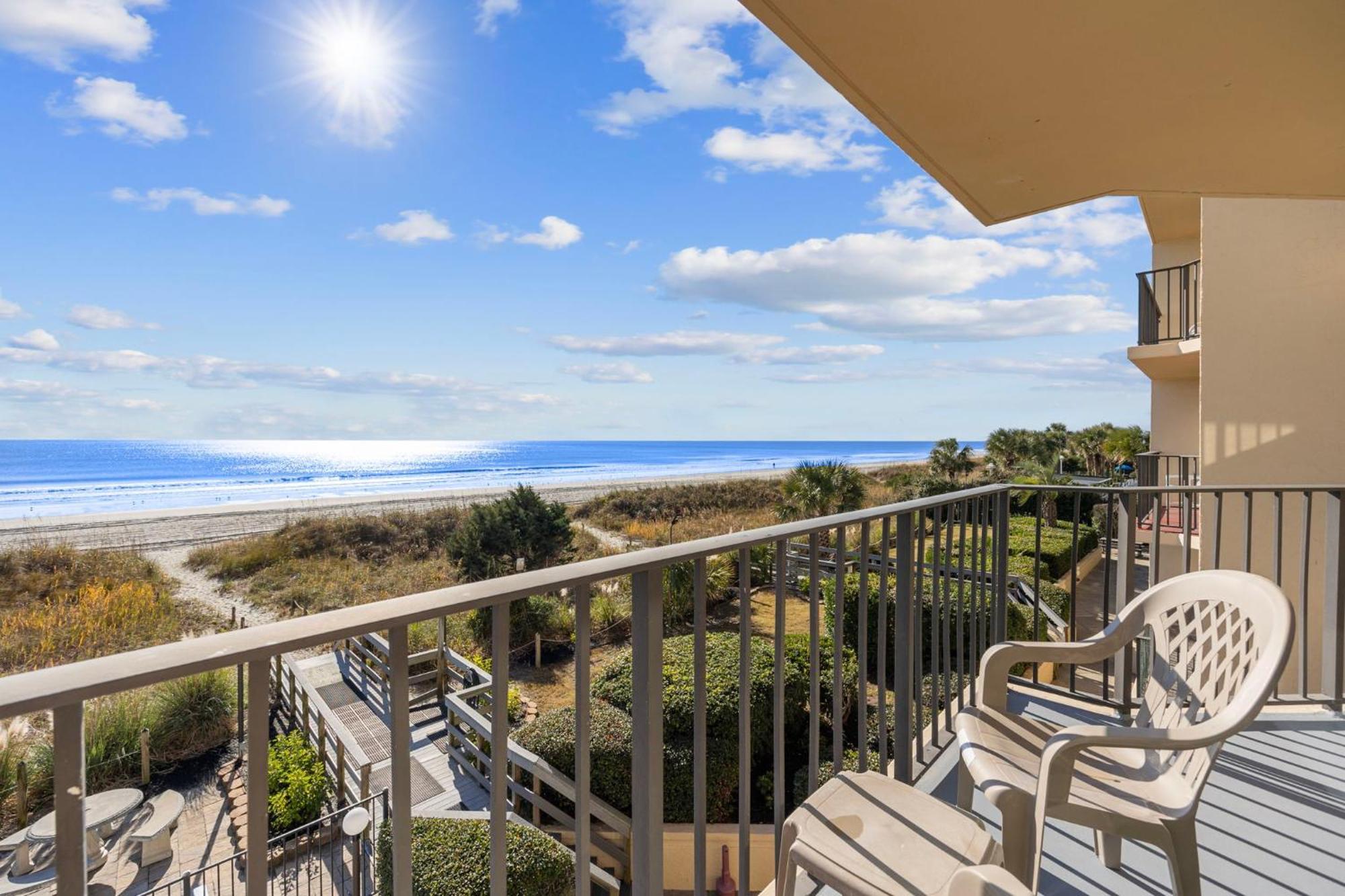 Expansive Oceanfront Balcony At The Summit W Pool Apartment Myrtle Beach Exterior photo